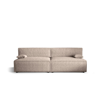 Stilvolles Sofa mit Stauraum RADANA – hellbraun 1