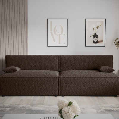 Stilvolles Sofa mit Stauraum RADANA – dunkelbraun