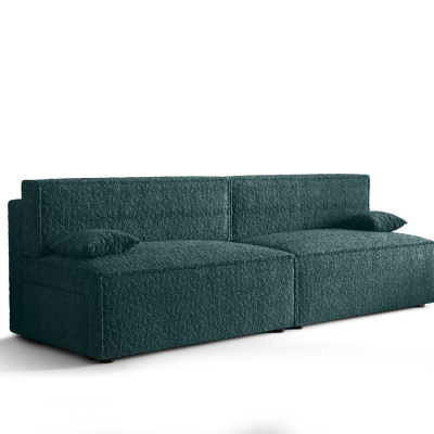 Stilvolles Sofa mit Stauraum RADANA – dunkelgrün