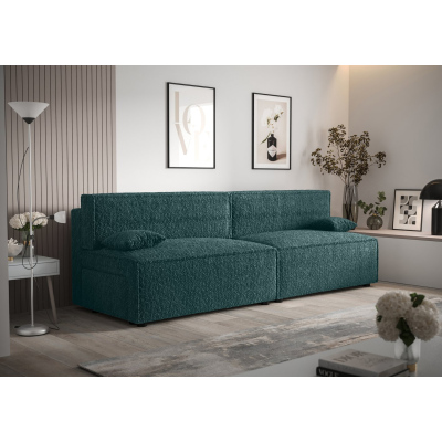 Stilvolles Sofa mit Stauraum RADANA – dunkelgrün