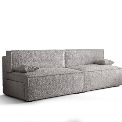 Stilvolles Sofa mit Stauraum RADANA – hellgrau