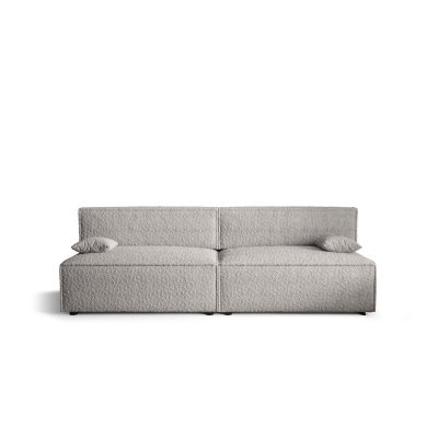 Stilvolles Sofa mit Stauraum RADANA – hellgrau