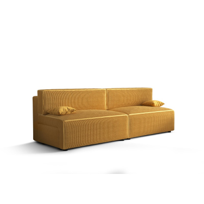 Stilvolles Sofa mit Stauraum RADANA – gelb