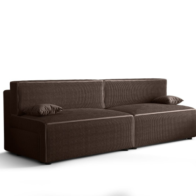 Stilvolles Sofa mit Stauraum RADANA – braun 2