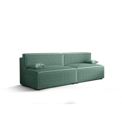 Stilvolles Sofa mit Stauraum RADANA – hellgrün