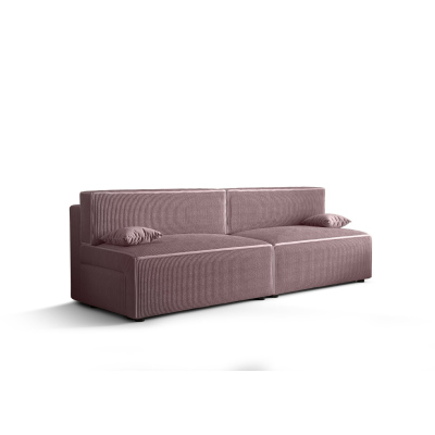 Stilvolles Sofa mit Stauraum RADANA – rosa