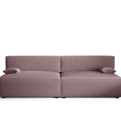 Stilvolles Sofa mit Stauraum RADANA – rosa