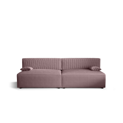 Stilvolles Sofa mit Stauraum RADANA – rosa