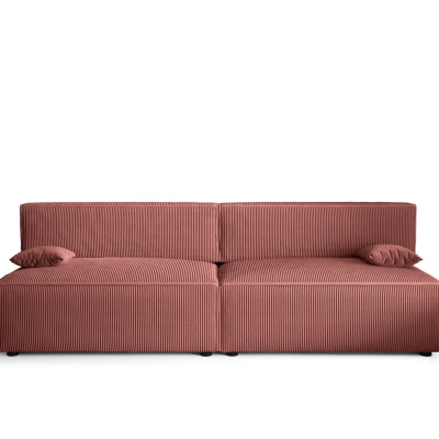 Stilvolles Sofa mit Stauraum RADANA – lachs