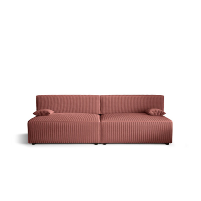 Stilvolles Sofa mit Stauraum RADANA – lachs