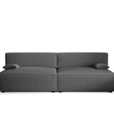 Stilvolles Sofa mit Stauraum RADANA – grau