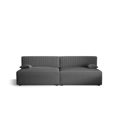 Stilvolles Sofa mit Stauraum RADANA – grau