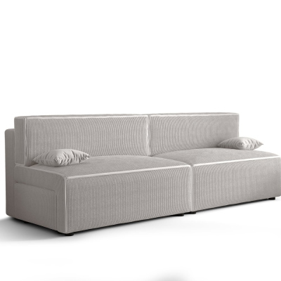 Stilvolles Sofa mit Stauraum RADANA – weiß