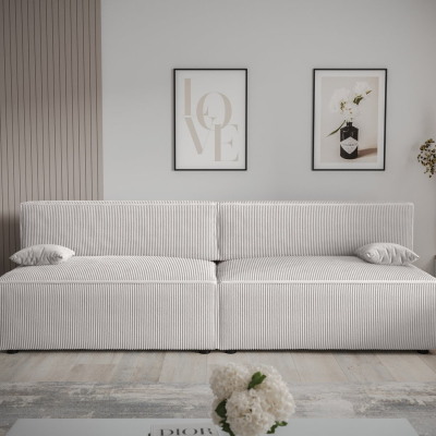 Stilvolles Sofa mit Stauraum RADANA – weiß