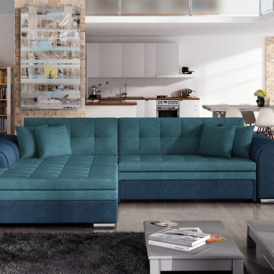 Ecksofa SANGITA – Blau