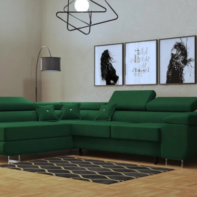 Designer-Couchgarnitur WILFRED – Grün 2