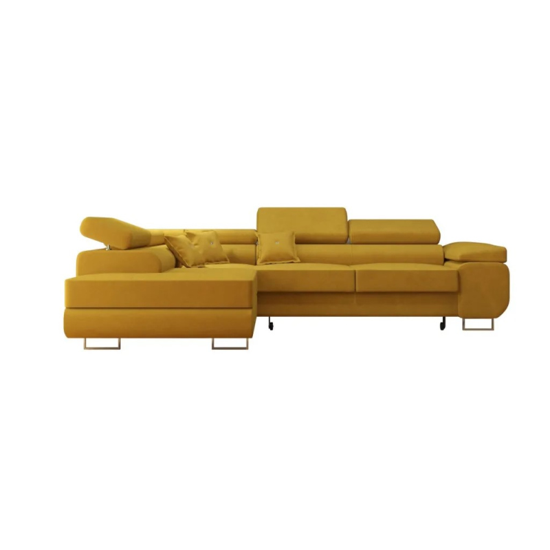 Designer-Couchgarnitur WILFRED – Gelb 2