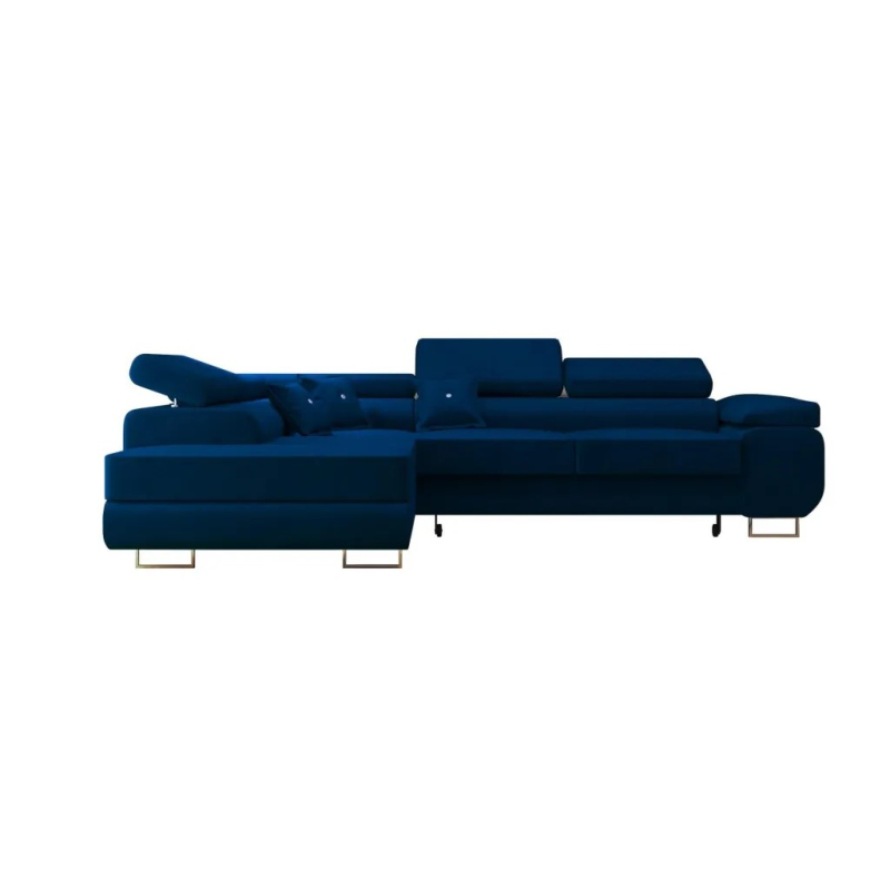 Designer-Couchgarnitur WILFRED – Blau 2