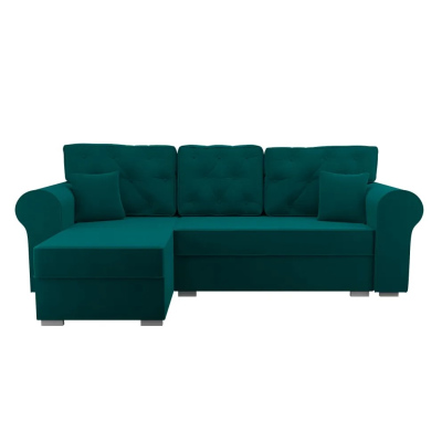 Designer-Couchgarnitur MIRA – Flaschengrün