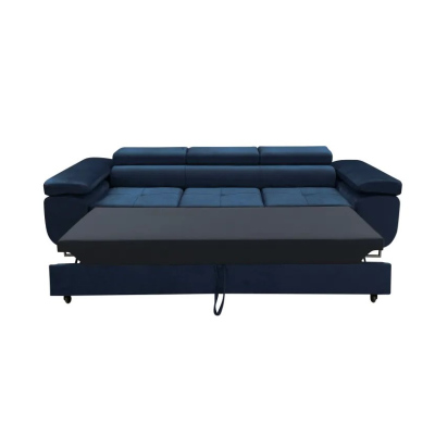 Dreisitziges Sofa WILFRED 3 – blau 4