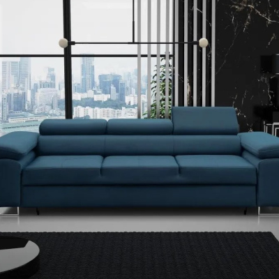 Dreisitziges Sofa WILFRED 3 – blau 4