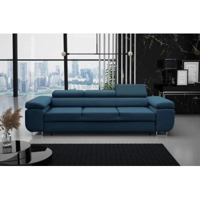 Dreisitziges Sofa WILFRED 3 – blau 4