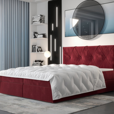 Hotelbett LILIEN – 180x200, rot