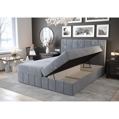 Boxspringbett MADLEN – 140x200, Grün