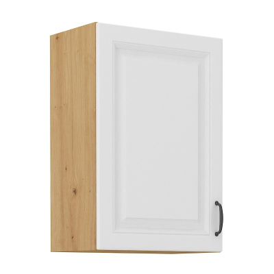 Küchenhängeschrank SOPHIA – Breite 50 cm, weiß / Artisan-Eiche