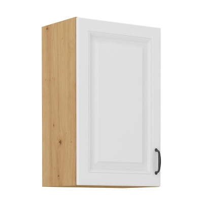 Küchenhängeschrank SOPHIA – Breite 45 cm, weiß / Artisan-Eiche