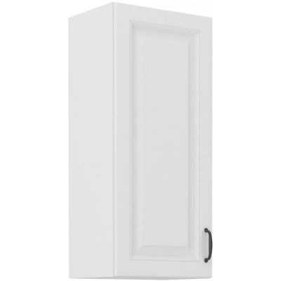 Hoher Oberschrank SOPHIA – Breite 40 cm, weiß