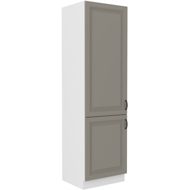 Lebensmittelschrank SOPHIA – Breite 60 cm, hellgrau/weiß