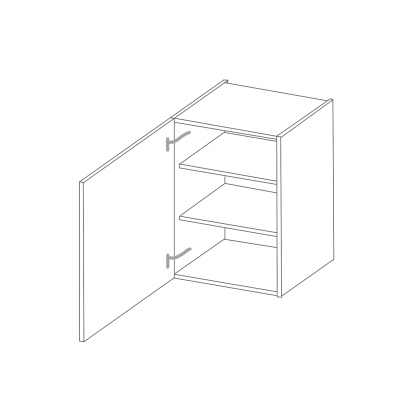 Küchenhängeschrank LAILI – Breite 50 cm, weiß