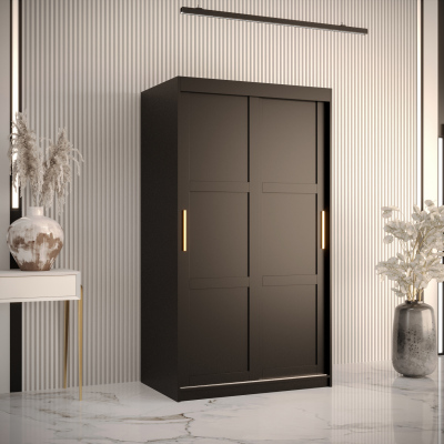 Kleiderschrank RAISA 1 – Breite 100 cm, schwarz