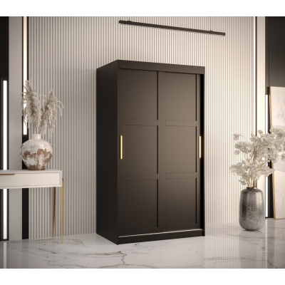 Kleiderschrank RAISA 1 – Breite 100 cm, schwarz