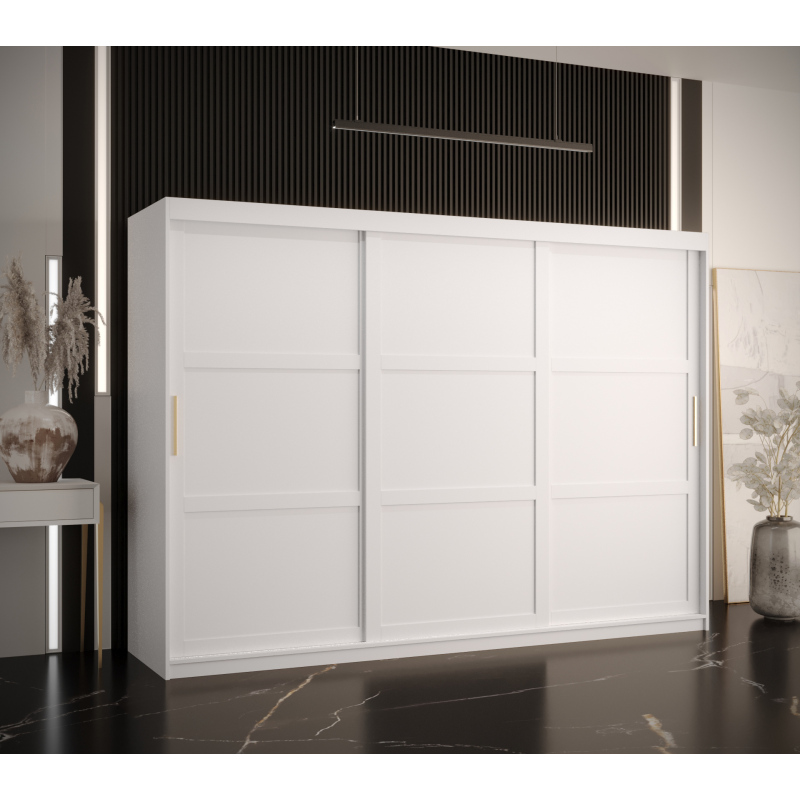 Kleiderschrank RAISA 1 – Breite 250 cm, weiß