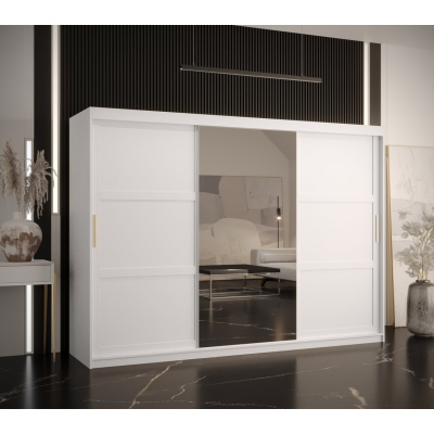 Kleiderschrank RAISA 2 – Breite 250 cm, weiß