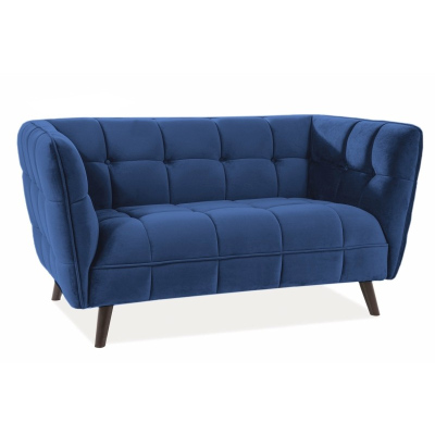 Zweisitzer-Sofa SCARLET 2 – blau