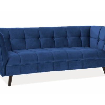 Dreisitziges Sofa SCARLET 3 – blau