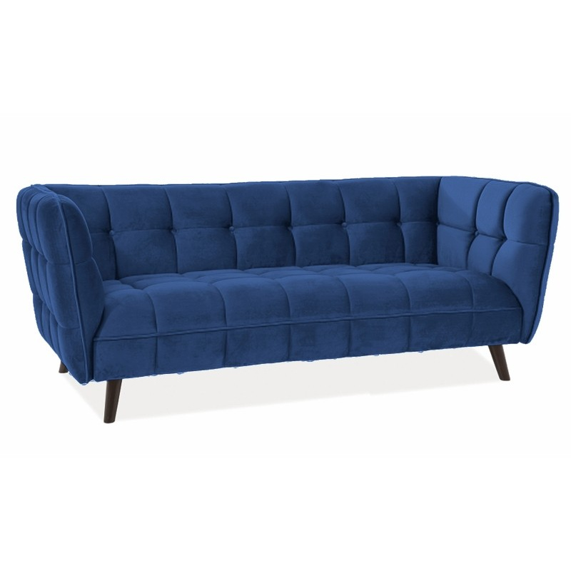 Dreisitziges Sofa SCARLET 3 – blau