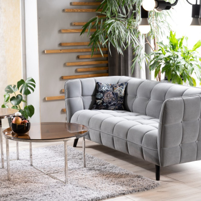 Dreisitziges Sofa SCARLET 3 – dunkelgrün