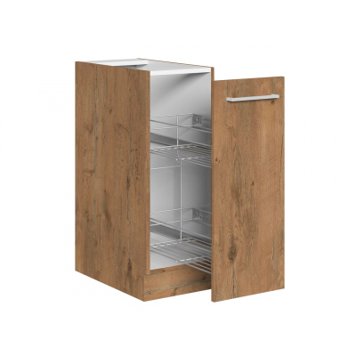 Ausziehschrank VANYA – Breite 30 cm, Eiche Lancelot