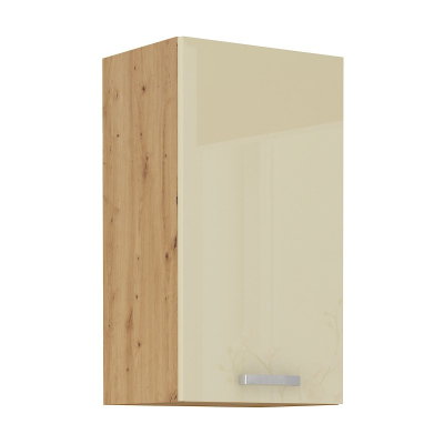 Küchenhängeschrank ADARA – Breite 40 cm, Creme / Artisan-Eiche