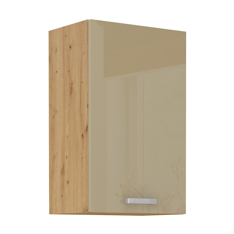 Küchenhängeschrank ADARA – Breite 45 cm, Cappuccino / Artisan-Eiche