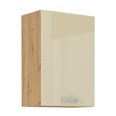 Küchenhängeschrank ADARA – Breite 50 cm, Creme / Artisan-Eiche