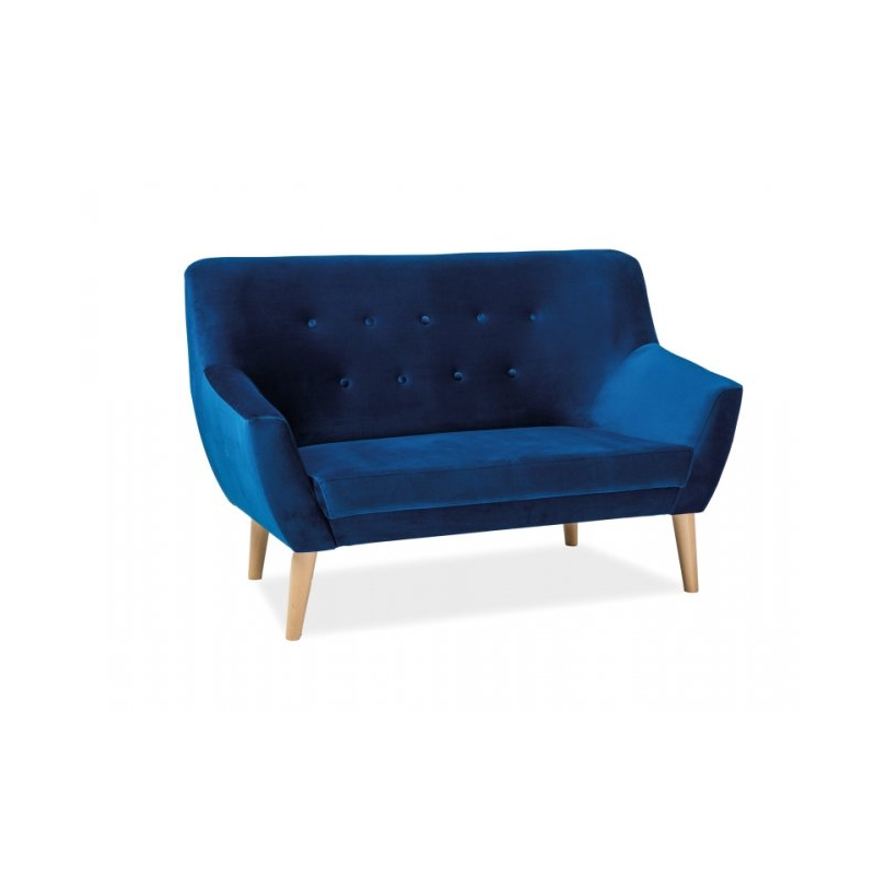 Zweisitzer-Sofa NIKOLINA – blau