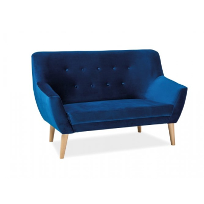 Zweisitzer-Sofa NIKOLINA – blau