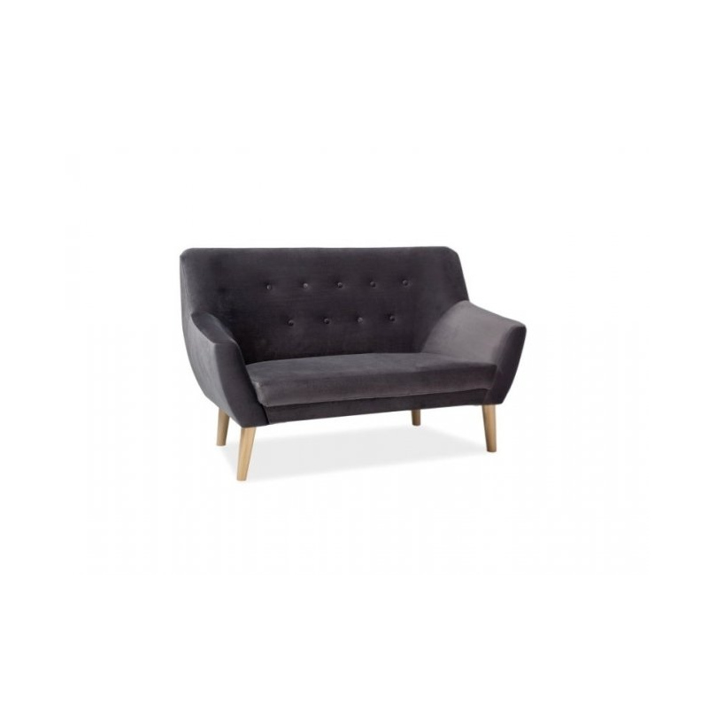 Zweisitzer-Sofa NIKOLINA – grau