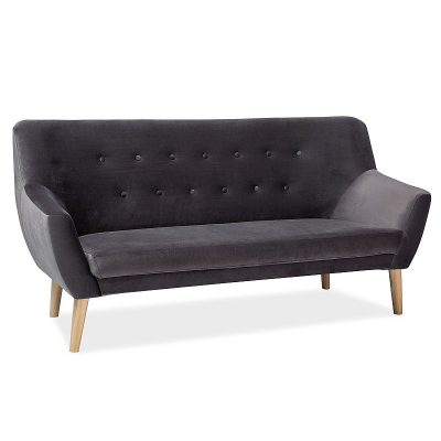 Dreisitziges Sofa NIKOLINA – grau