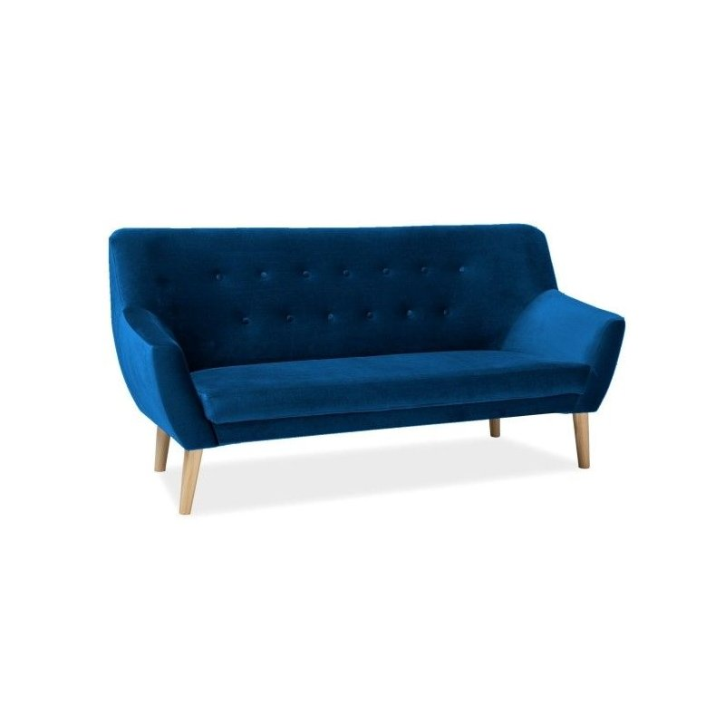 Dreisitziges Sofa NIKOLINA – blau